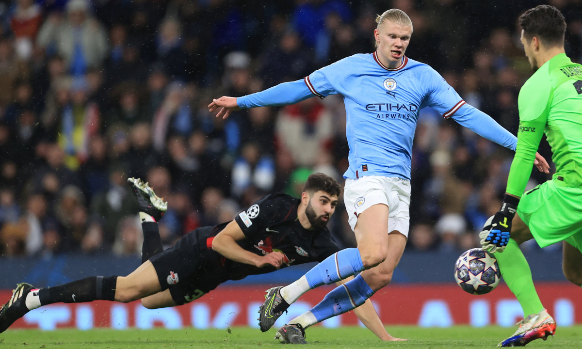 Man City defender happy not to face Haaland