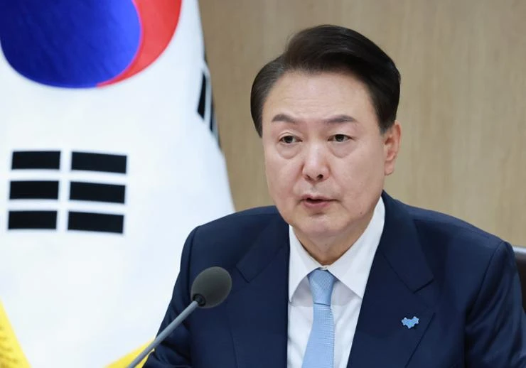 Le président sud-coréen Yoon Suk-yeol. Photo : Yonhap