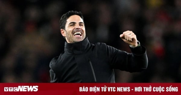 Nhìn Arteta ăn mừng, tưởng Arsenal vô địch Premier League