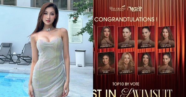 Vo Le Que Anh entered the Top 10 outstanding bikini competitions