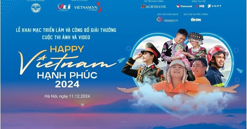 Many foreigners participate in the photo and video contest 'Happy Vietnam 2024'