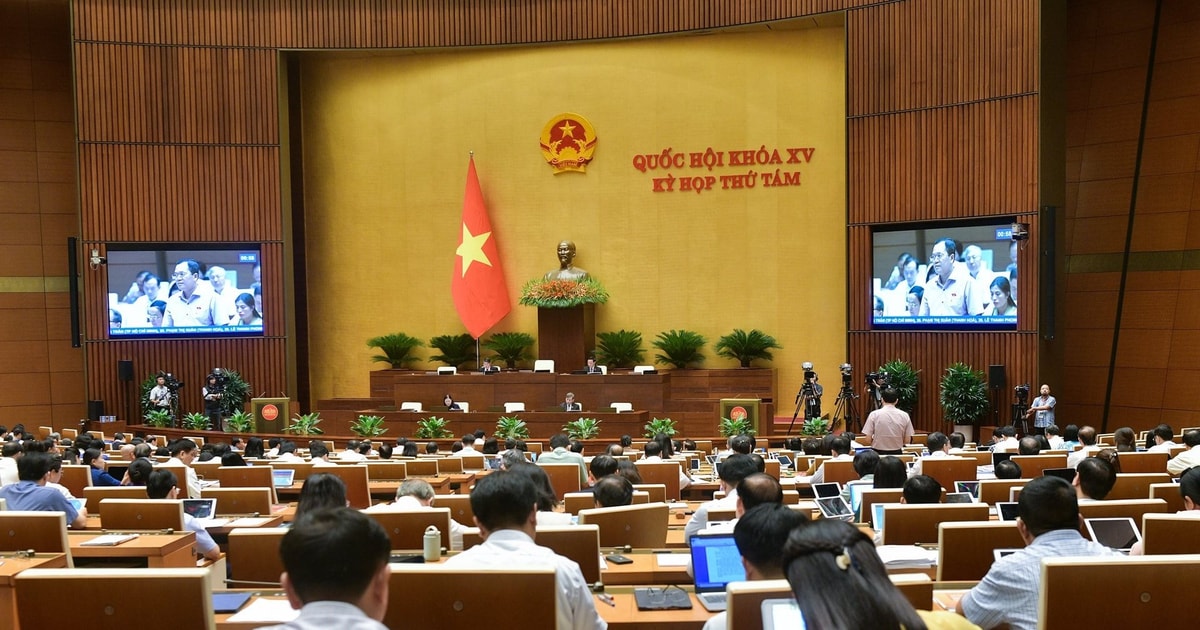 The National Assembly discussed the draft law amending and supplementing a number of articles of the Law on Health Insurance.