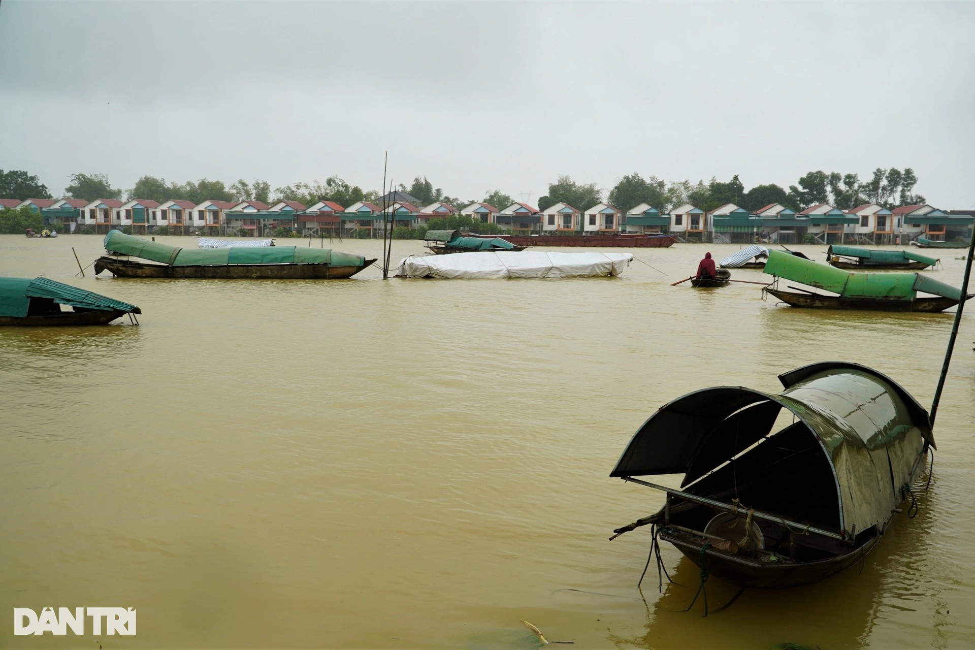 Xóm vạn chài thoát cảnh kéo nhau lên bờ tránh lũ sông Lam - 2