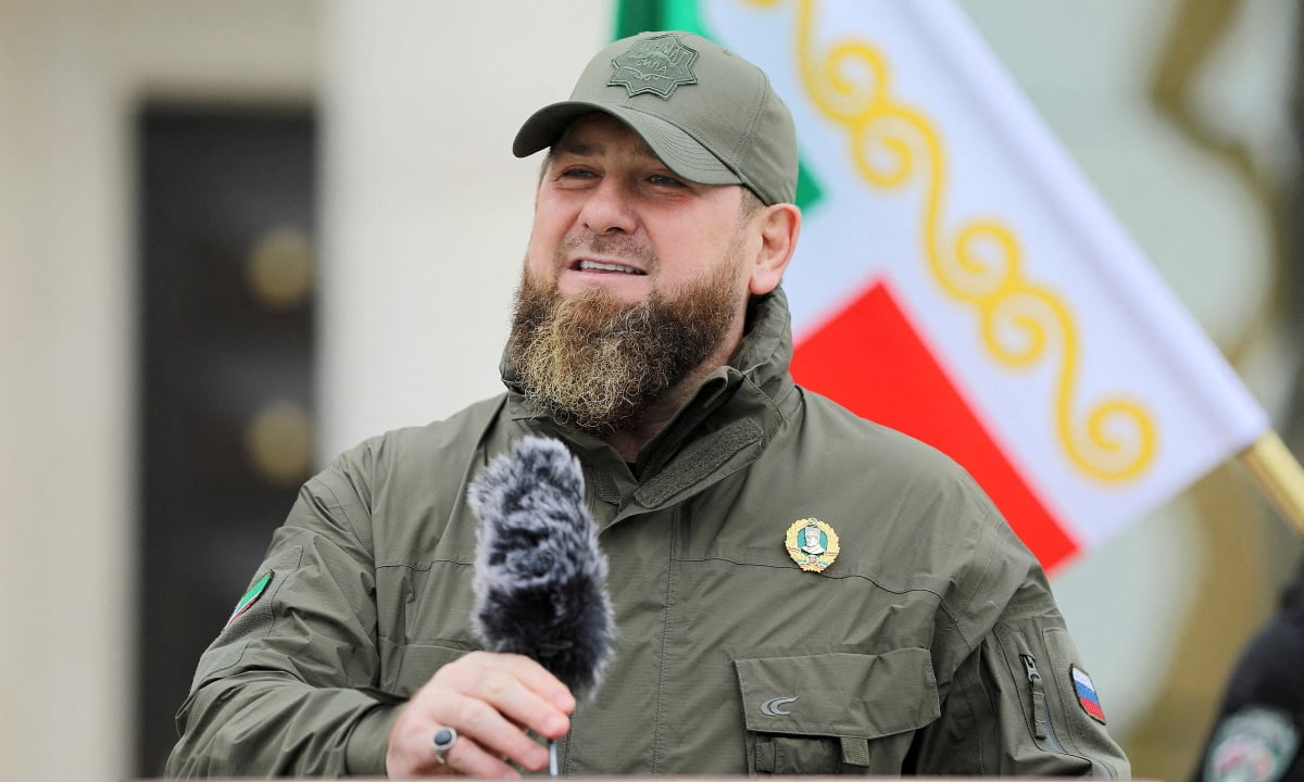 Lực lượng Chechnya được triển khai đến biên giới với Ukraine