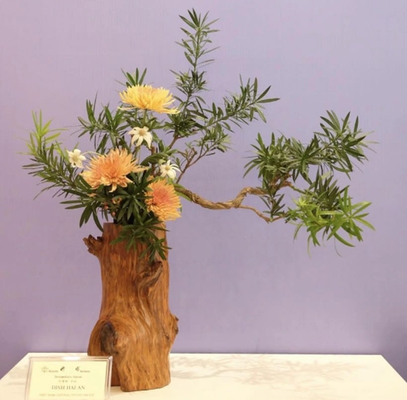 trien lam nghe thuat cam hoa nhat ban ikebana tai ha noi hinh 1