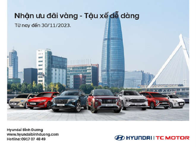 รับสิทธิพิเศษมากมาย ซื้อรถง่ายๆ กับ Hyundai Binh Duong - 1