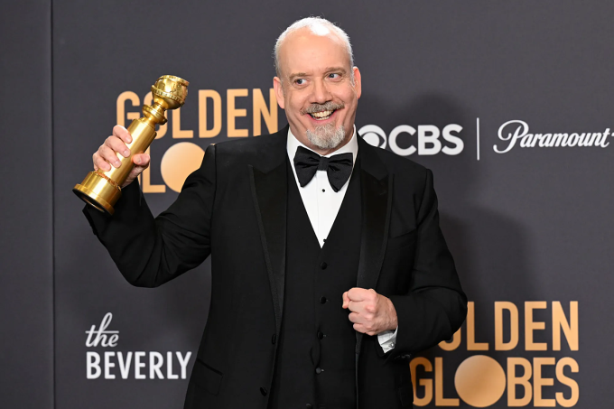 En los Premios Globo de Oro de 2024 en enero, Paul Giamatti ganó el premio al Mejor Actor en una Película Musical o Comedia. Foto: Globos de Oro