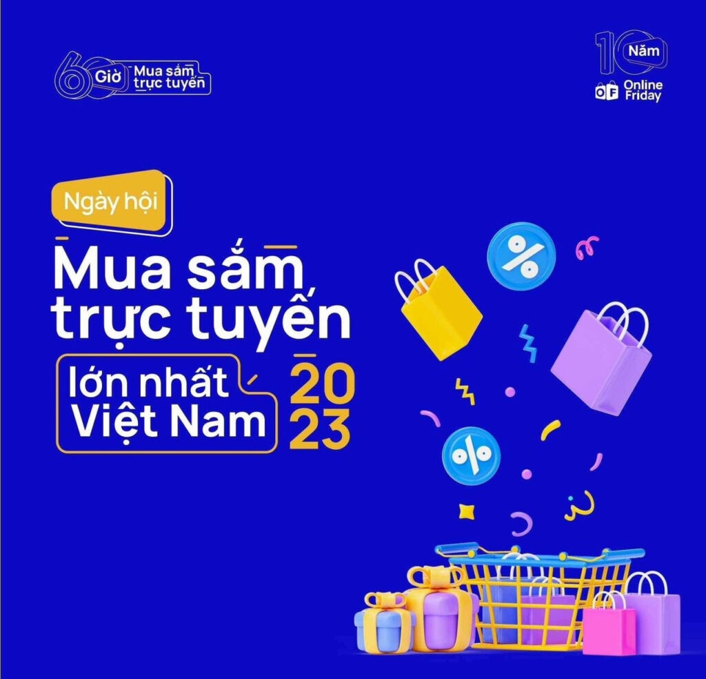 Nhiều khuyến mại 60 giờ Ngày mua sắm trực tuyến