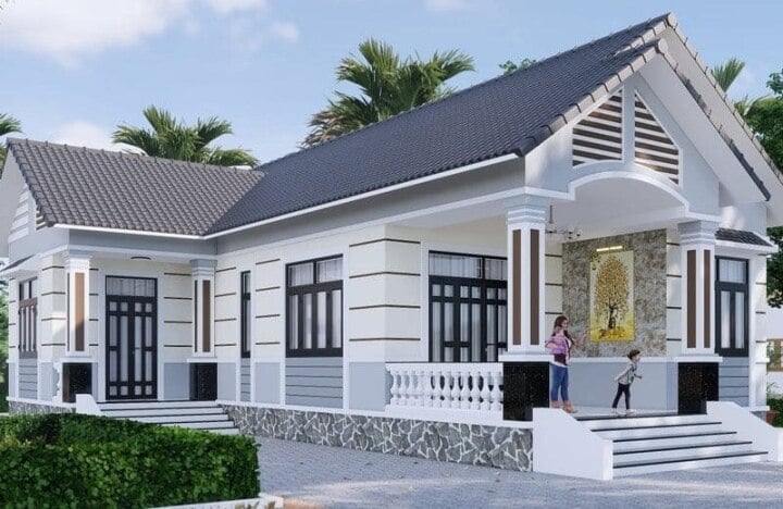 10 modelos de casas de tubo de una planta, sencillas pero modernas, de estilo rural - 9