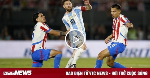 Messi không ghi bàn, Argentina thua ngược Paraguay