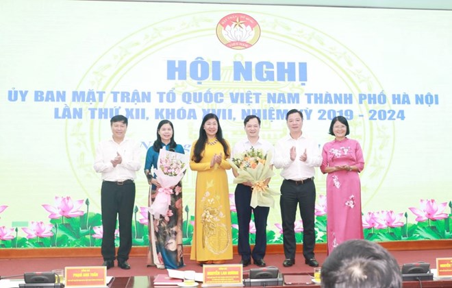Ủy ban Mặt trận Tổ quốc Hà Nội có tân Phó Chủ tịch