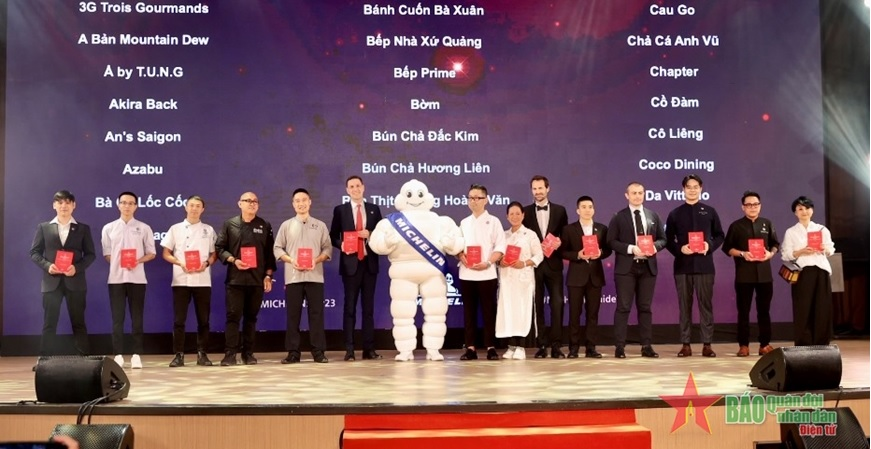 La lista de Michelin en Vietnam se mantiene en secreto hasta el último minuto.