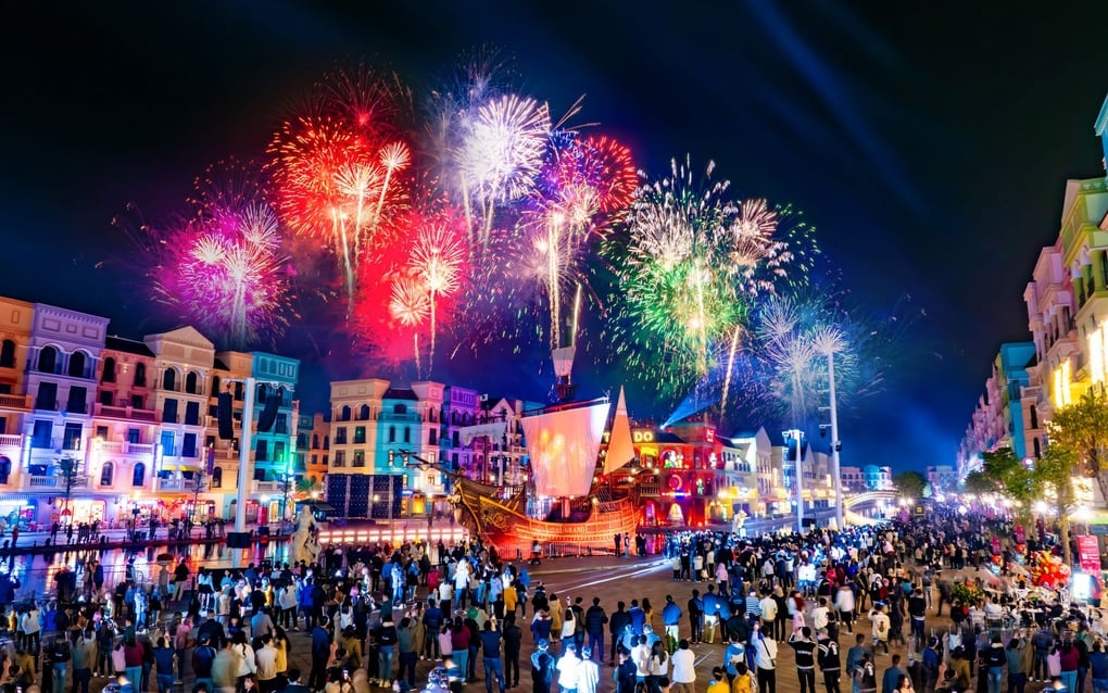 Ocean City organise la foire de printemps de Giang Vo, rassemblant près de 200 stands vietnamiens et internationaux