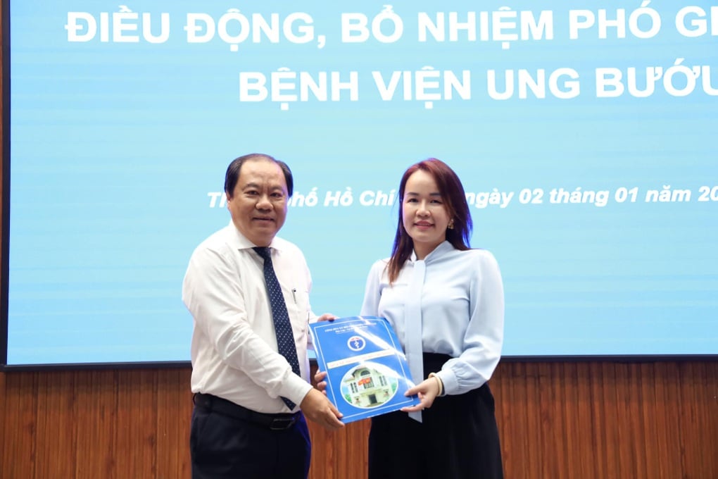 Bệnh viện Ung bướu TPHCM có Phó giám đốc mới - 1