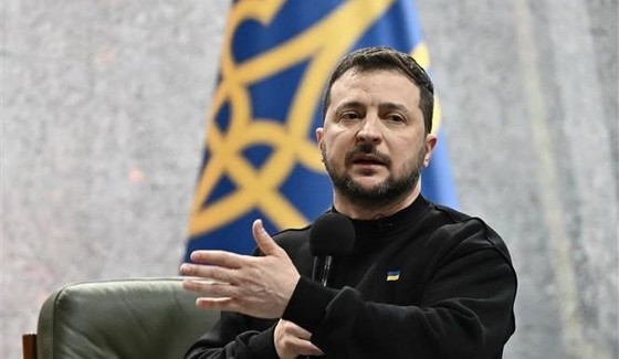 Tổng thống Ukraine Volodymyr Zelensky. Nguồn: TTXVN