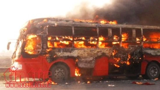 Busbrand in Thailand: Mindestens 10 Schüler getötet