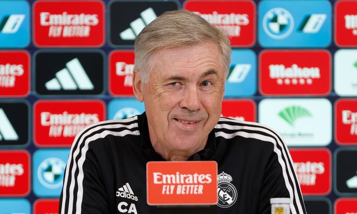 Ancelotti no rota para el gran partido ante el Manchester City