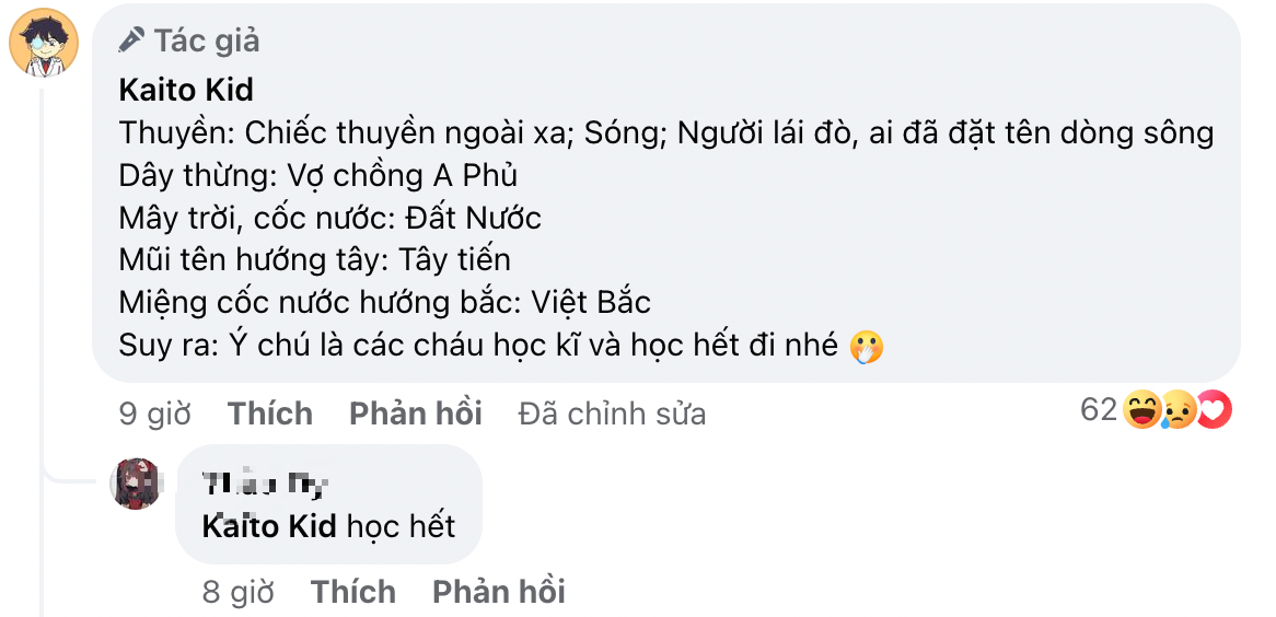 Kaito Kid dự đoán đề thi Văn tốt nghiệp THPT năm 2024 qua hình ảnh 