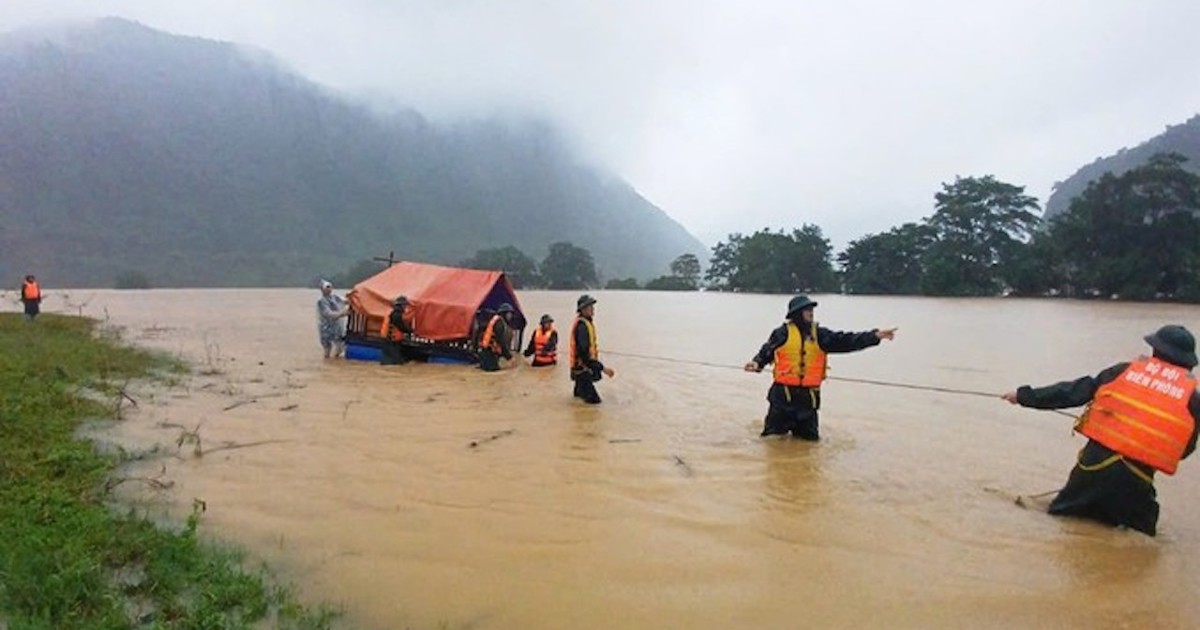 中部5省は雨、洪水、土砂崩れの危険に直面