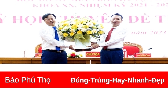 Đồng chí Nguyễn Ngọc Anh được bầu giữ chức vụ Chủ tịch UBND huyện Hạ Hòa