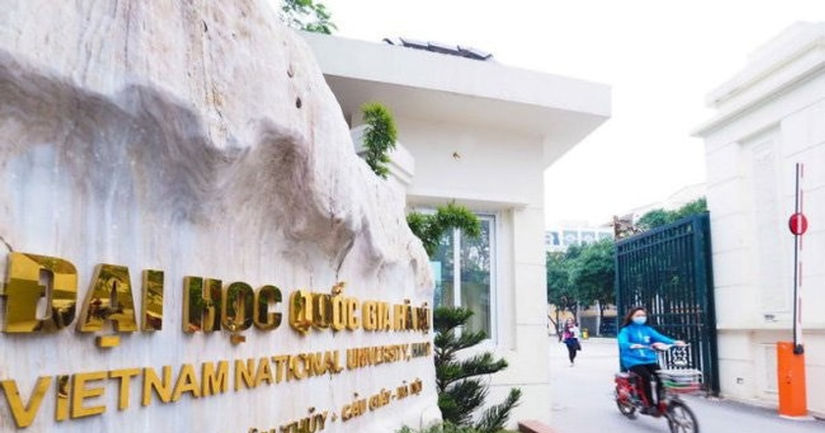 Vietnam National University, Hanoi breaks through in world rankings 2025