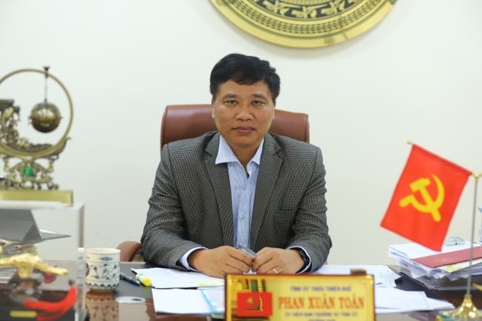 Sr. Phan Xuan Toan, Jefe del Comité Organizador del Comité Provincial del Partido de Thua Thien Hue. Foto: Vo Thanh