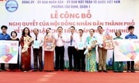 Le président du Comité populaire de Hô-Chi-Minh-Ville envoie une lettre de remerciement à plus de 64 000 personnes participant aux activités de quartier