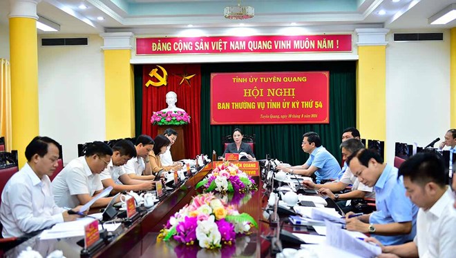 Phân công người thay ông Chẩu Văn Lâm điều hành Tỉnh ủy Tuyên Quang