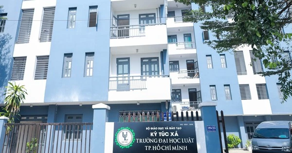 La Universidad de Derecho de la ciudad de Ho Chi Minh tiene su primer dormitorio para estudiantes después de 16 años.