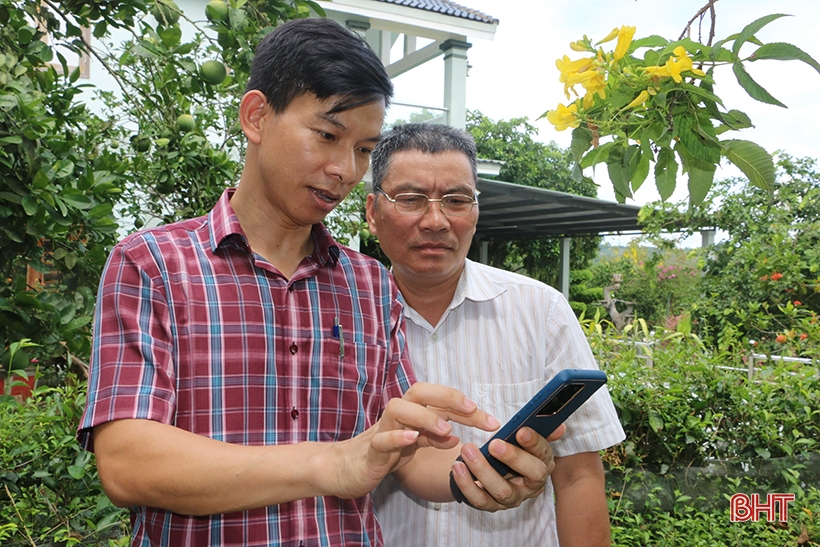 L'assurance sociale de Vu Quang dirige Ha Tinh dans l'installation du VssID