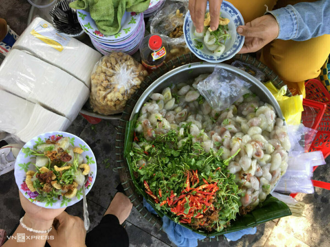 Bánh bột lọc Huế. Ảnh: Ngân Dương