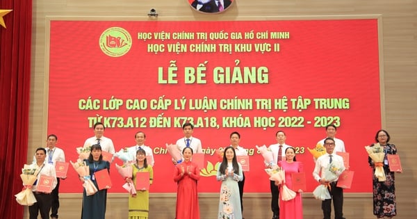 Học viện Chính trị khu vực 2 trao 278 bằng Cao cấp lý luận chính trị