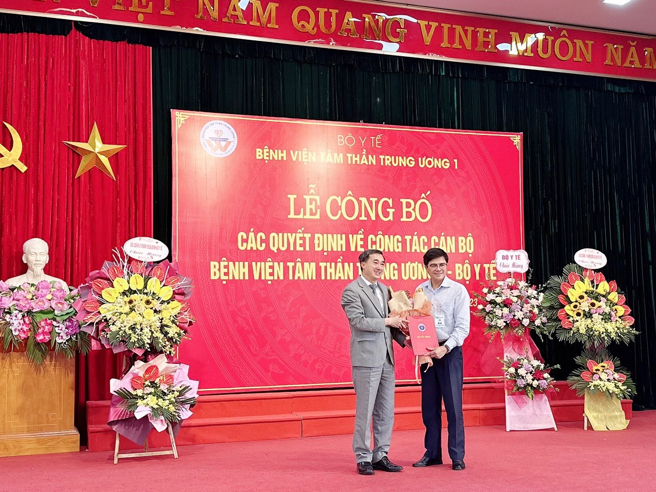 Bệnh viện Tâm thần Trung ương I có người điều hành mới - Ảnh 2.