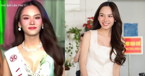 Miss Mai Phuong said something surprising when stopping at Top 40 Miss World 2024