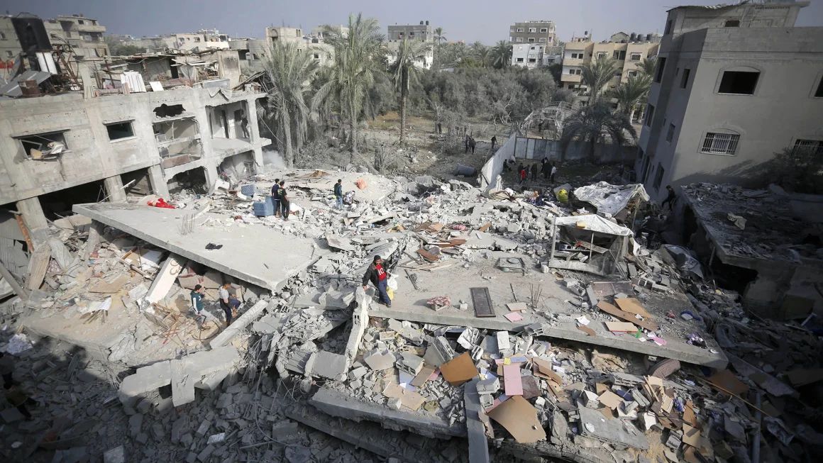 Welt - Die Hälfte der Bomben, die Israel in Gaza einsetzte, waren ungelenkte Bomben