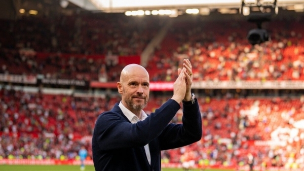 HLV Erik ten Hag làm điều chưa từng có ở sân Old Trafford khiến học trò mừng vui