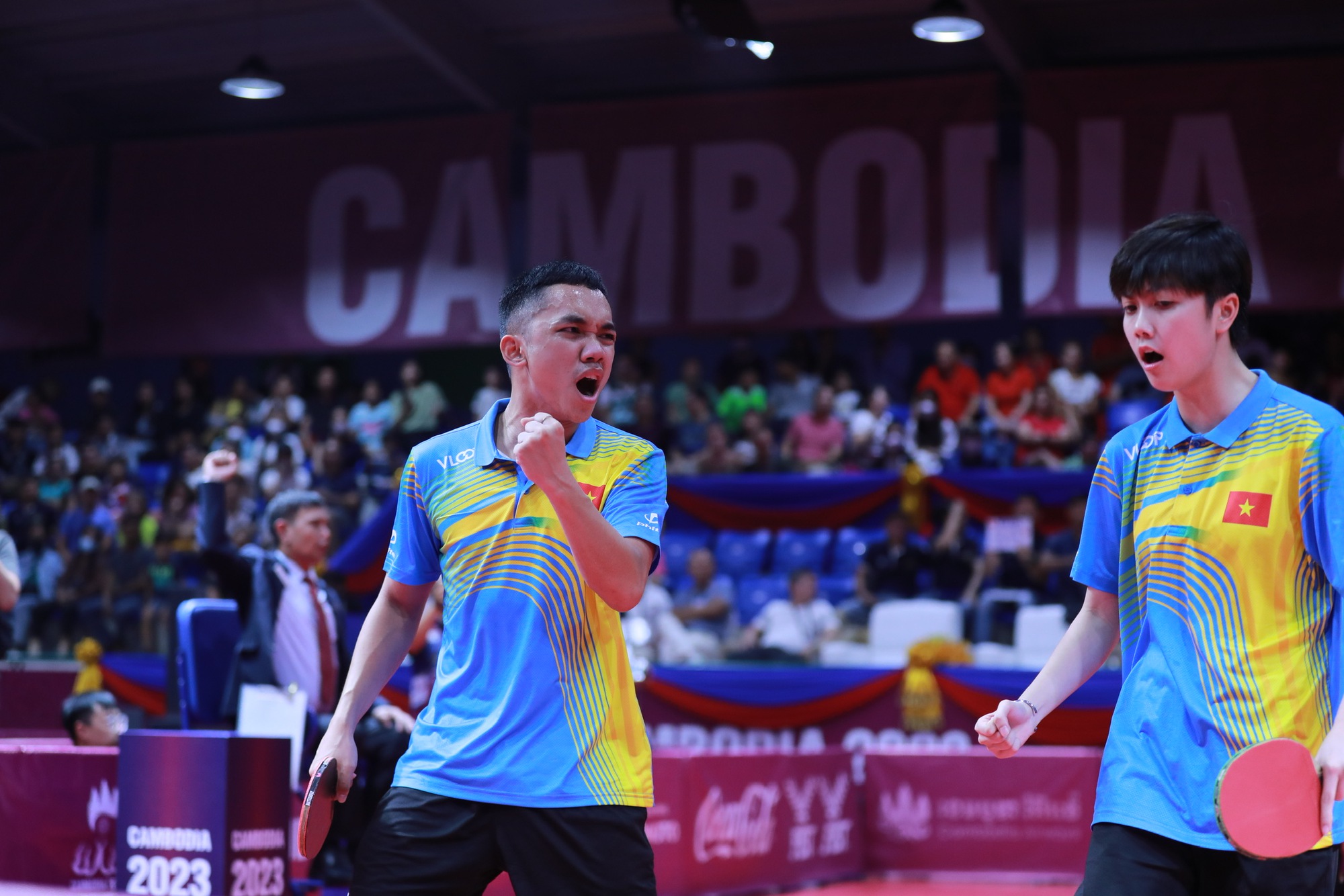 SEA Games 32: Hai nhà vô địch bóng bàn tuổi teen làm nên lịch sử sau 24 năm - Ảnh 4.
