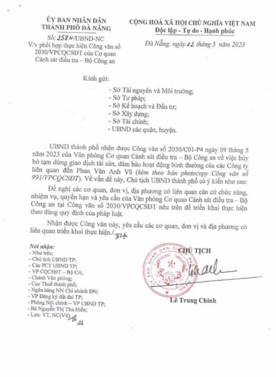 Immobilier - Annuler la suspension des transactions immobilières liées à l'affaire Phan Anh Vu (Image 2).