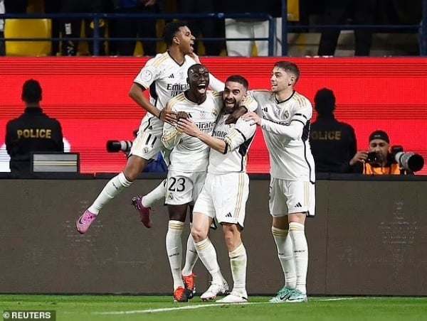 El Real Madrid vence al Atlético y alcanza la final de la Supercopa de España