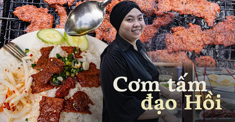 Tiệm cơm tấm không thịt heo: Bò nướng thơm phức, chả trứng và bì làm từ thịt gà, hương vị độc đáo khiến ai ghé ăn cũng nhớ mãi - Ảnh 2.