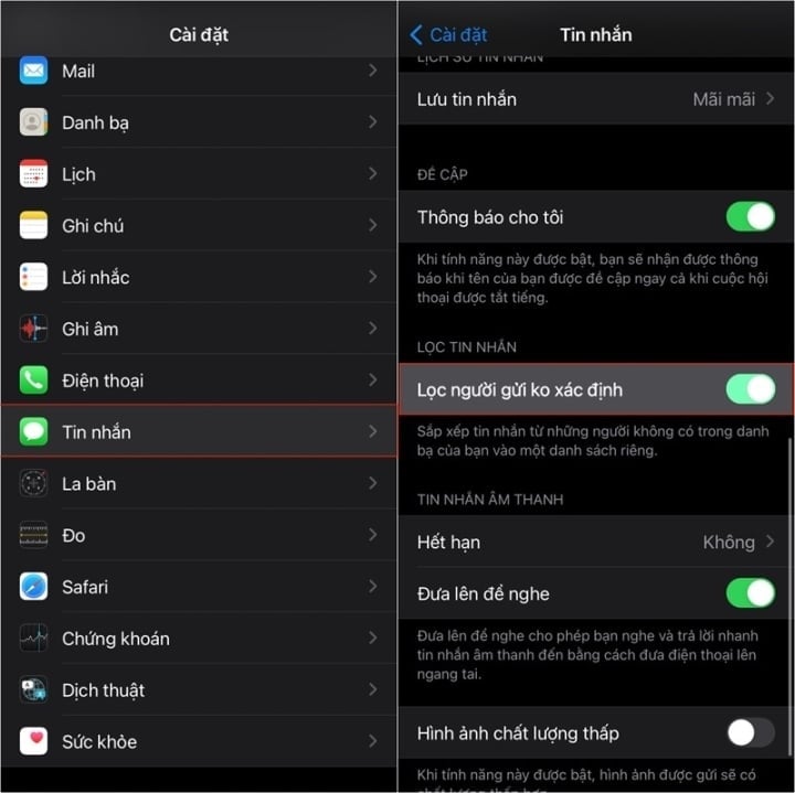 Conseils pour bloquer les spams et les messages frauduleux sur iPhone en 3 étapes simples - 3