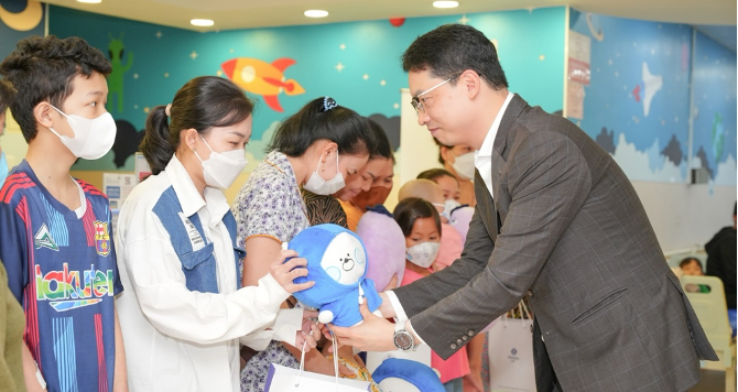 Shinhan Life promeut des activités pour la santé communautaire