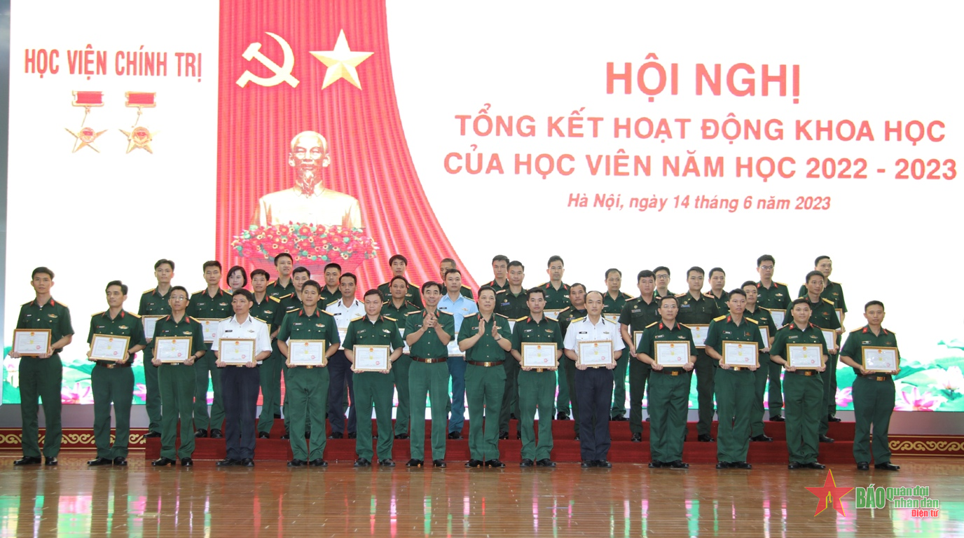 Học viện Chính trị tổng kết hoạt động khoa học của học viên