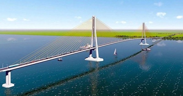 Comenzó la construcción de un puente atirantado por un valor de más de 3.900 billones, el segundo más grande de Vietnam