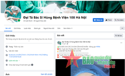 Bệnh viện Trung ương Quân đội 108 cảnh báo: Nhiều thủ đoạn mạo danh, lừa đảo trục lợi người bệnh