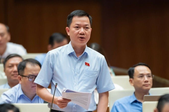 Delegate Trinh Xuan An (full-time member of the National Defense and Security Committee). Photo: National Assembly Media