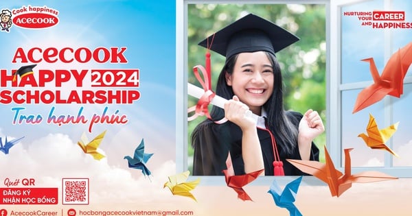 Acecook Vietnam « donne du bonheur » avec un programme de bourses d'études 2024 pour les étudiants