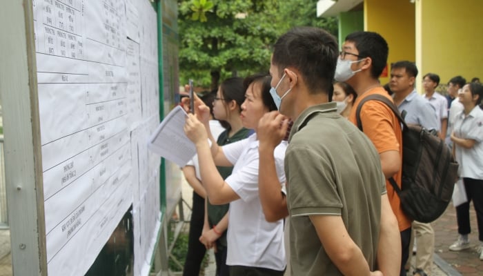 Hanoi annonce les scores de référence pour la 10e année