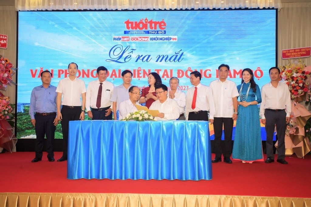 Tuoi Tre newspaper opens representative office in Southeast Asia, photo 3