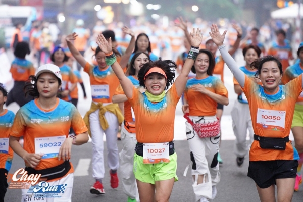 여성과 소녀에 대한 폭력 없는 베트남을 위한 제3회 달리기가 하노이에서 곧 열립니다.